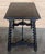 19th Spanish Side Table with Cared Turned Legs and Iron Stretcher For Sale - Image 14 of 18
