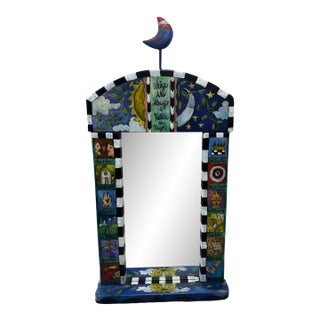 Sarah Grant Sticks Handcrafted Mirror For Sale