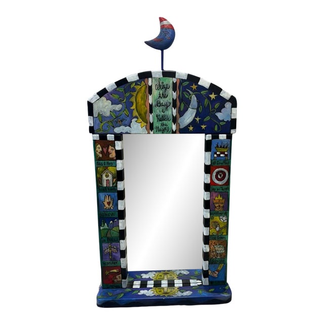 Sarah Grant Sticks Handcrafted Mirror For Sale