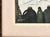 Late 20th Century American Impressionist Northeastern Winter Watercolor Scene by Philip W. Metzger For Sale - Image 5 of 7