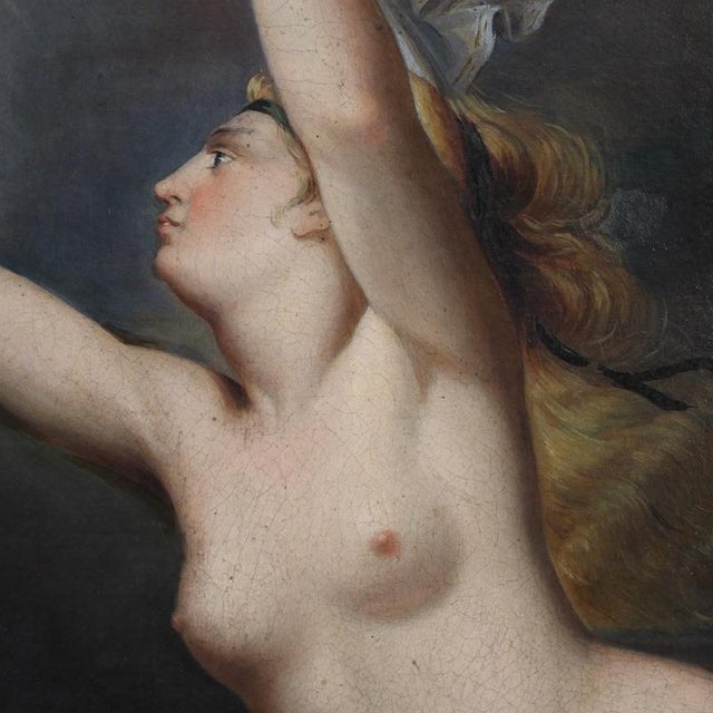 Guy Head, Iris Carrying Water from the River Styx to Olympus for the Oath of the Gods, 1870, Oil on Canvas For Sale - Image 7 of 16