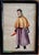 Textile Pair of Royalty Pith Paintings - Black Frames For Sale - Image 7 of 9