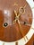 Mid-Century Modern Wall Clock with Hermle Movement from Haid, 1950s For Sale - Image 10 of 15