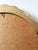 Vintage Oval Silver Bevelled Mirror With Rose Accents For Sale - Image 10 of 10