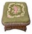 Late 19th Century Antique 19th Century Heywood Wakefield Wicker Foot Stool Ottoman For Sale - Image 5 of 18