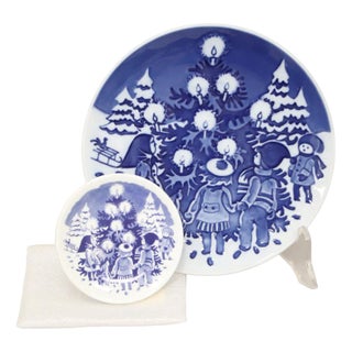 Children's Christmas Plate from Royal Copenhagen, 1998 For Sale