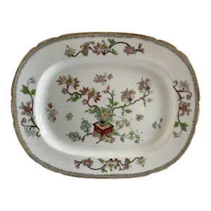 Antique Famille Rose Porcelain Platter