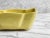 Mid 20th Century Vintage Boho Yellow Speckled Porcelain Indoor Bowtie Planter by Upco Pottery For Sale - Image 5 of 9