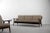 Brown Set of Mid-Century Scandinavian 3-Seat Sofa & Armchair by Hans J. Wegner for Getama, 1960s For Sale - Image 8 of 18