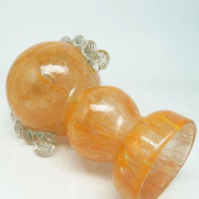 1970s Postmodern Vase from Łysa Góra Glassworks, Poland, 1970s For Sale - Image 5 of 12