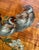 Gabriel Cazals, French Naturalist Goldfinches, 1900, Oil For Sale - Image 4 of 8