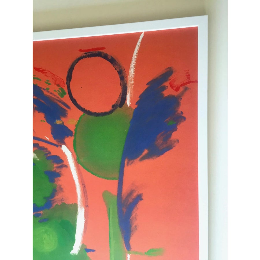 Helen Frankenthaler Vintage 1990 Lmtd Edtn Framed Abstract