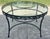 Vintage Black Hummingbird Motif Outdoor Dining Set, Set of 5 For Sale - Image 4 of 15