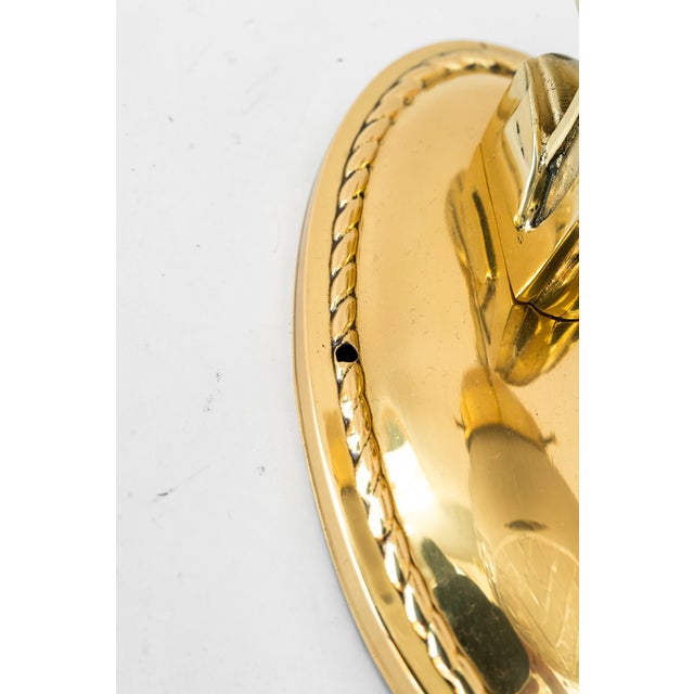 Antique Wall Lamps with Cut Glass Shades, 1890s, Set of 2 For Sale - Image 17 of 18