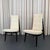 Mid-Century Modern Pair of Mid-Century Modern Highback Accent Chairs, Two-Tone Upholstery For Sale - Image 3 of 12