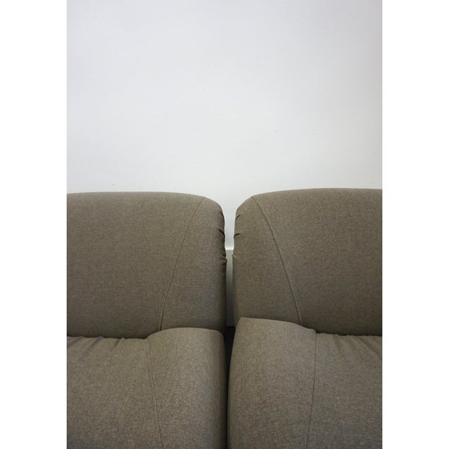 Vintage Italian Chairs by Doimo Salotti, 1970s, Set of 2 For Sale - Image 9 of 10