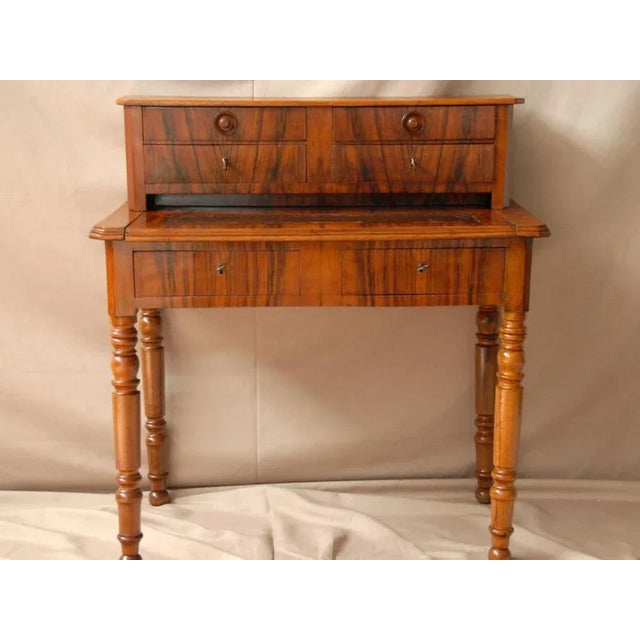 French Desk with Castle, 1860 For Sale - Image 12 of 12