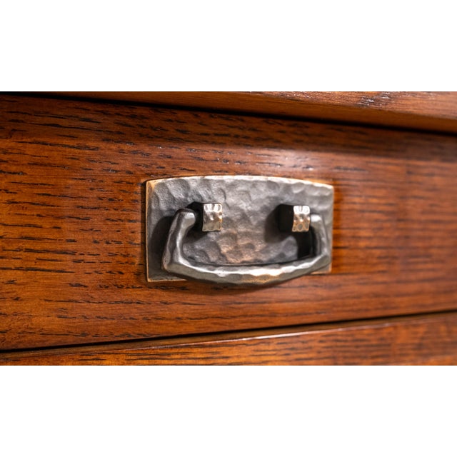 Stickley Mission Oak Two-Tier Server Sideboard Buffet For Sale - Image 13 of 18