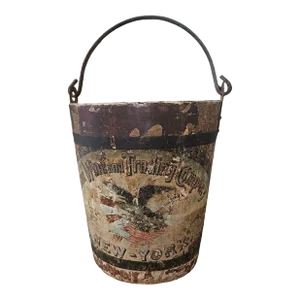 Antique United Wine & Trading Company Ny Advertising Bucket Pail 1899-1910