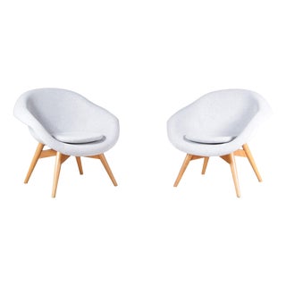 Easy Chairs by Frantisek Jirak Tjech, 1950s, Set of 2 For Sale