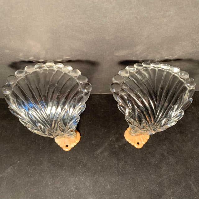 1940s Vintage Art Deco Glass Curtain Tie Backs A Pair Chairish