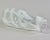 Glass XL Signed La Murrina White and Clear Murano Glass Vase For Sale - Image 7 of 10