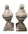 1980s Pair of Large Vintage Weathered Garden Finials For Sale - Image 5 of 7