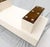 Mid Century Modern Double Pedestal Thick Cream Off-White Lacquer Coffee Table For Sale - Image 11 of 11