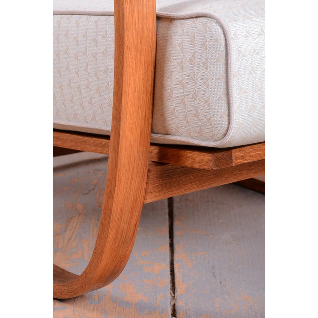 Art Deco Adjustable Armchair by J. Halabala for Up Závody, Czech, 1930s For Sale - Image 10 of 18