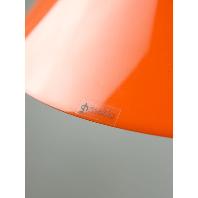 Mid-Century Modern Orange Pendant Lamp from Guzzini, 1960s For Sale - Image 17 of 18
