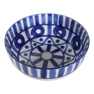 Dansk Arabesque Serving Bowl Designed by Niels Refgaard 1990's For Sale