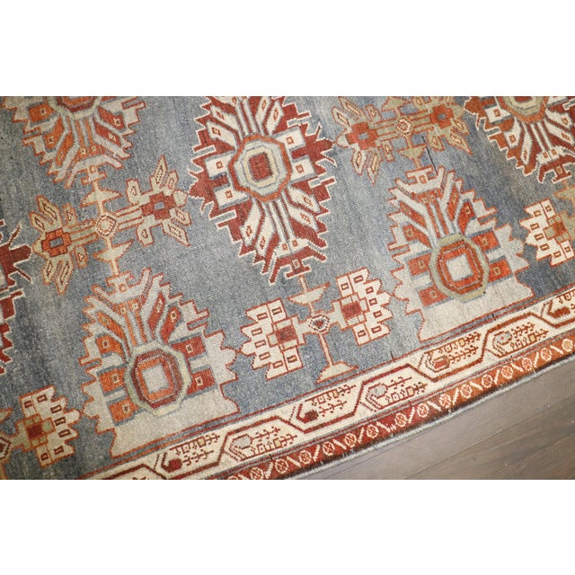 Persian Malayer Antique Runner , 3'5'' X 9'11'' For Sale - Image 3 of 8