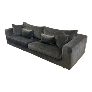 Limn Italia Charcoal Gray Sofa