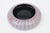 Lavender Vintage Murano Venini Striped Inverted Glass Bowl in Lavender and Black, 1960's For Sale - Image 8 of 8