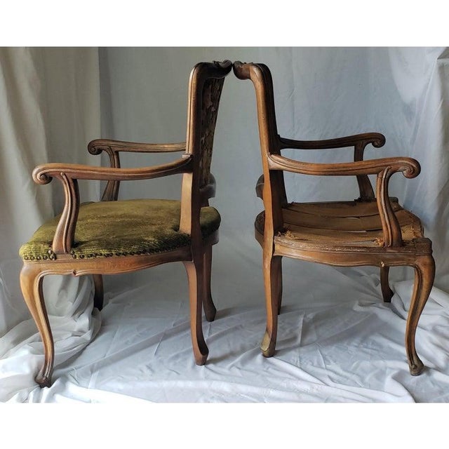 Part of a curated private collection of European and Asian antiquities, this rare pair of late 19th-century French Louis...