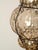 Black Large Mouth-Blown Murano Amber Glass and Iron Lantern Pendant Light from Seguso, Italy, 1940 For Sale - Image 8 of 18