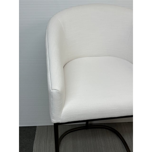 Restoration Hardware Emery Bar Stools, Pair For Sale In San Francisco - Image 6 of 12