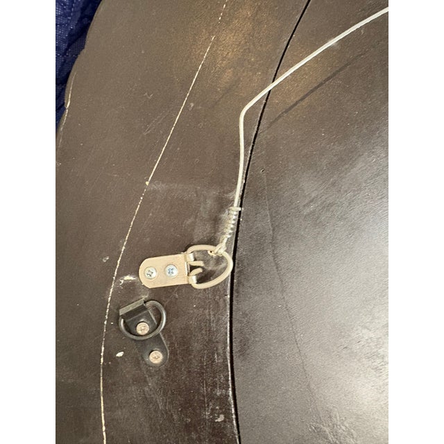 1980s Coconut Shell Round Mirror For Sale In New York - Image 6 of 11