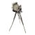 Vintage Italian Handmade Genuine Sterling Silver 925 Camera Tripod Figurine Miniature, Made in Tuscany (Arezzo) For Sale