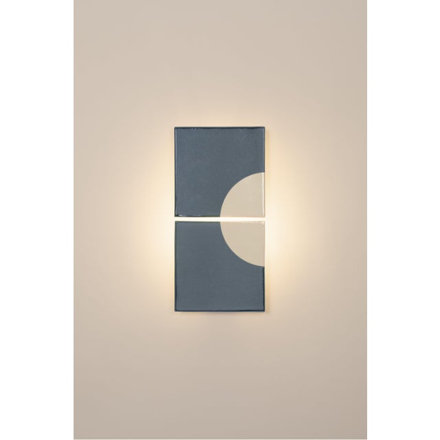Early 21st Century Tiles Moon B Wall Light by Violaine Dharcourt For Sale - Image 5 of 5