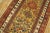1880s Goldenord Diamond Tribal Antique S. Caucasian Carpet 3'6'' X 8'9'' Knotted Wool Runner Rug For Sale In New York - Image 6 of 12