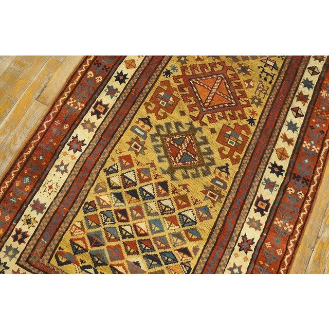 19th Century S. Caucasian Carpet For Sale - Image 9 of 9