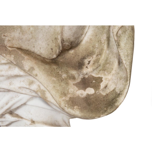 Life-Size Marble Sculpture Statue of “Air” After the Antique by Le Hongre For Sale - Image 13 of 15