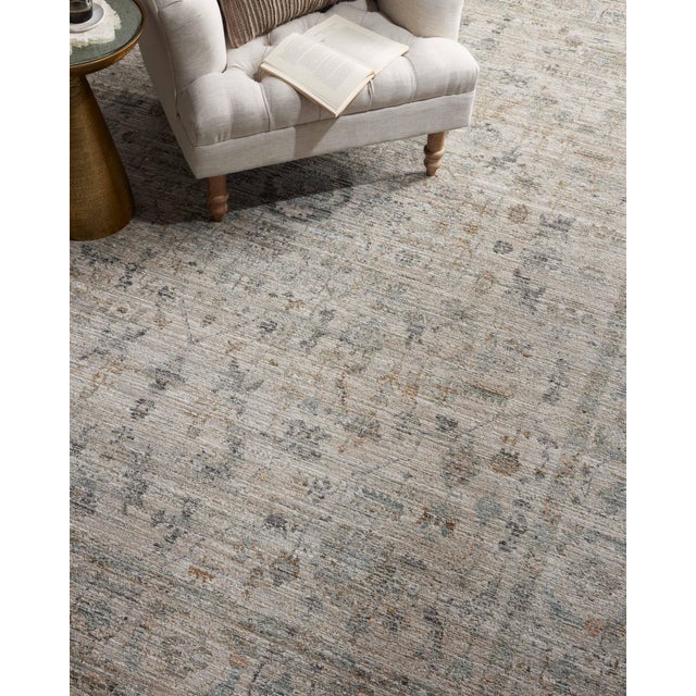Beige Jean Stoffer x Loloi Katherine Beige / Mist 2'-7" x 8'-0" Runner Rug For Sale - Image 8 of 10