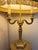 Vintage Louis XVI Style Gilt Metal Two-Light Candelabra Table Lamp For Sale - Image 18 of 18