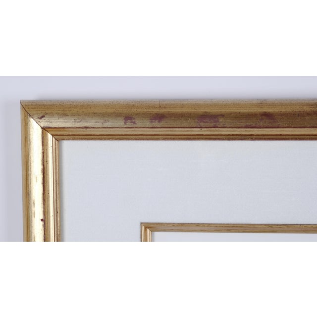 Wood Late 20th Century Willi Kissmer "Where Did You Go to My Lovely" Limited Edition 119/250 Aquatint Print Framed, Matted & Ready to Display For Sale - Image 7 of 9