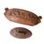 Tribal 1970s Hand-Carved Folk Wooden Lidded Vessel Featuring Intricate Relief Carvings and Motifs For Sale - Image 3 of 6
