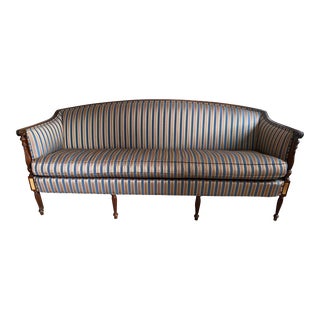 Hickory Chair Sheraton Style Sofa by Stickley Furniture For Sale