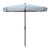 Outdoor Copen 6.5 ft Umbrella - White/Light Blue Stripe For Sale