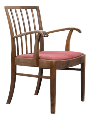 Danish Modern Armchair by Frits Henningsen, 1950s